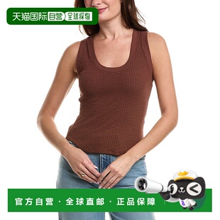 棕色 自营Project Suki圆领罗纹背心 美国奥莱直发 Social