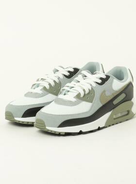 1h可退 日本直邮耐克 NIKE男士AIR MAX 90运动鞋 白银配色 透气缓