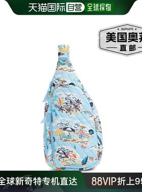 Vera Bradley 棉质 Essential 吊带背包 - 海滩珍品 【美国奥莱】