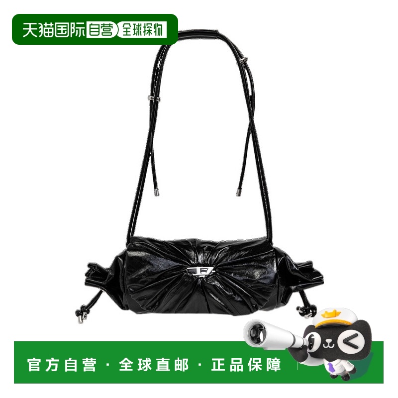 1h可退 香港直邮潮奢 Diesel 迪赛 女士 SCRUNCH-D 单肩包 X10182
