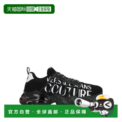 香港直邮versace 范思哲 男士 运动鞋 black黑色 舒适时尚