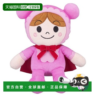 Smile Plush Toy Plus 面包人Fluffy Akachanman玩 日本直邮