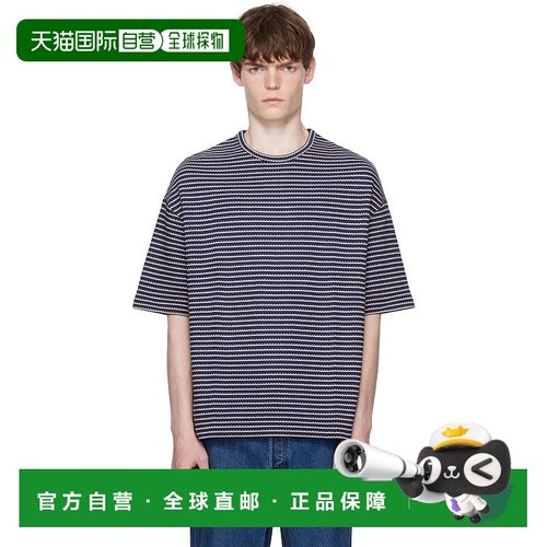 1h可退 香港直邮A.P.C. 男士 海军蓝 Bahia T 恤 blue蓝色 舒适时