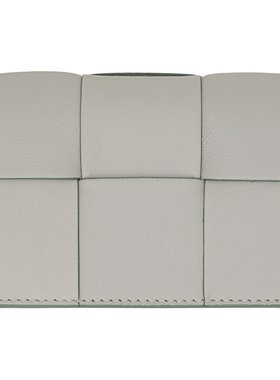 bottegaveneta葆蝶家女士灰色卡包时尚潮流经典百搭