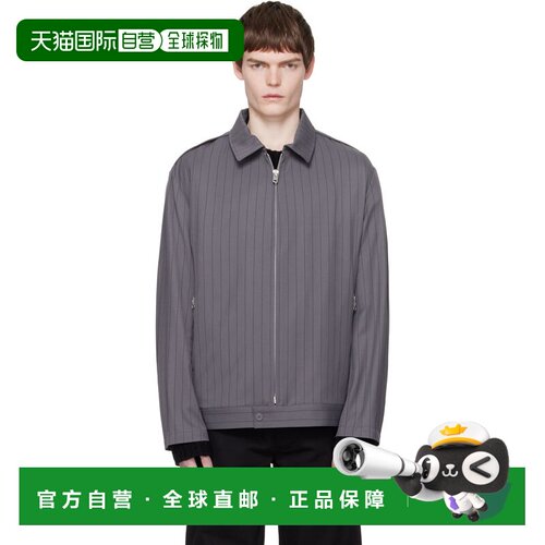 香港直邮Y-3 男士 灰色 UT 夹克 KS4973GRANIT 舒适时尚