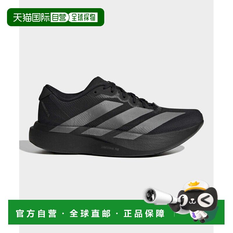日本直邮adidas Adizero Evo SL WOVEN 贴合舒适跑步鞋 女款 黑色图片