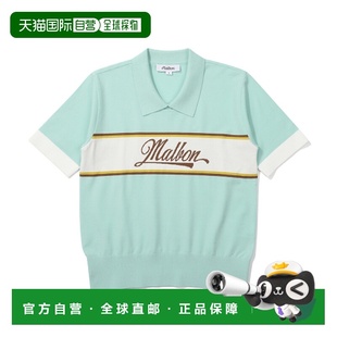 Bucket 女士毛针织衫 Logo Half Knit 韩国直邮MALBON sleeved GOLF