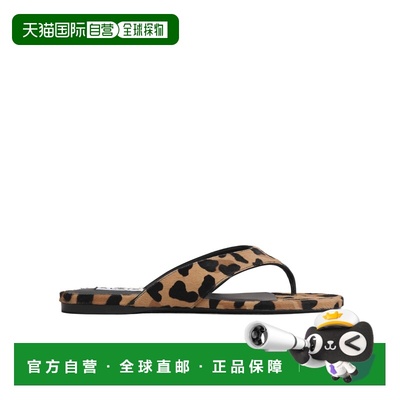 1h可退 香港直邮女士 INFRADITO 豹纹拖鞋 crov