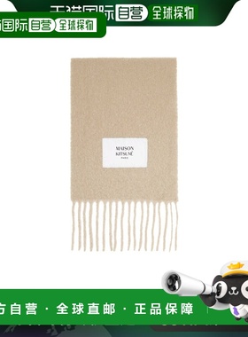 香港直邮MAISON KITSUNÉ 女士围巾 LW06206WA0022DARK