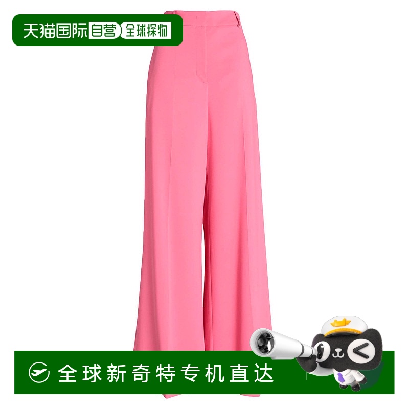 1h可退 香港直邮潮奢 Moschino 莫斯奇诺 女士 休闲长裤 pink粉色