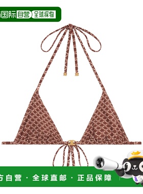 香港直邮Celine 徽标泳衣上衣 RZ00R0442.比基尼