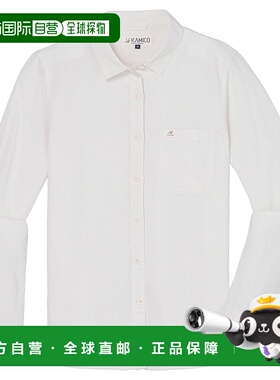 日潮跑腿Montbell蒙贝欧 KAMICO 女式长袖衬衫 WT XS 2104493休闲