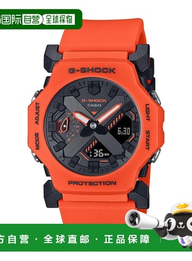 日本直邮Casio 手表 G-SHOCK GA-2300FL-4AJF 橙色 GA-2300FL-4AJ