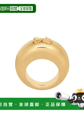 1h可退 香港直邮Celine 徽标戒指 B105C6BRA.