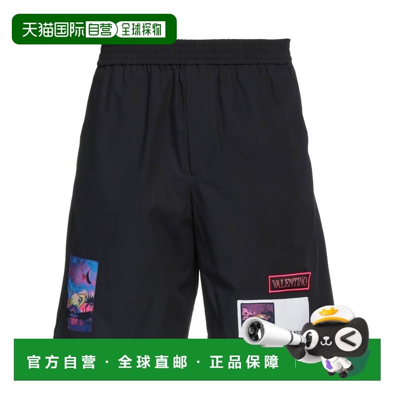 1h可退 香港直邮valentino 华伦天奴 男士 短裤 blue蓝色 舒适时,男装,休闲裤,淘宝优惠券,粉丝福利购,淘宝优惠卷