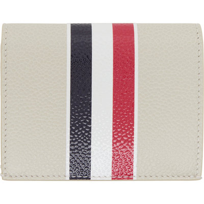 香港直邮Thom Browne 汤姆 布朗 男士 灰白色 Pebble Grain RWB S