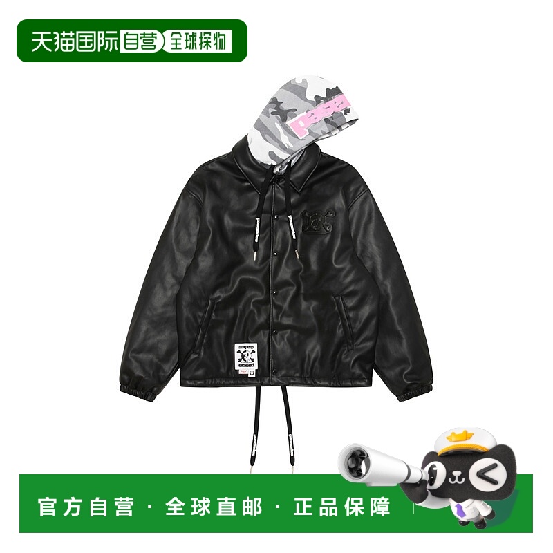 1h可退 日本直邮AAPE男装联名ERASED连帽外套 宽松设计 aaperased