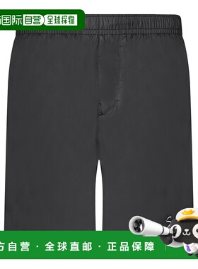 香港直邮GIVENCHY 男士泳装 BMA01L1537004 SS2025 黑色 Logo-Emb