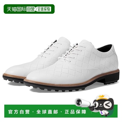 1h可退 香港直邮潮奢 ecco 爱步 男士 Hydromax 经典款混搭高尔夫