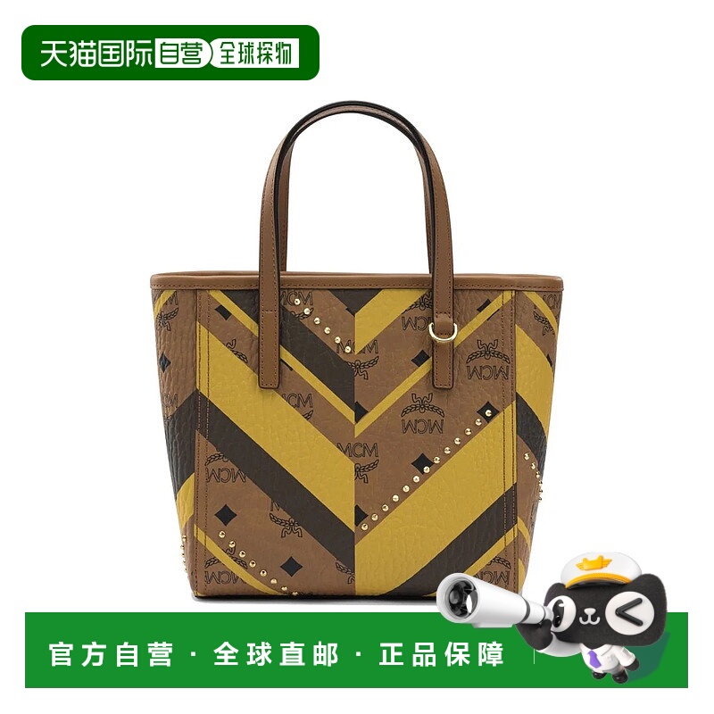 1h可退 香港直邮MCM 女士单肩包 MWPFAMT01COGNAC AW2025 棕色 Mc