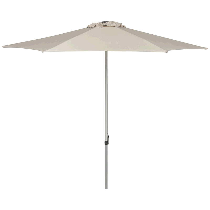 自营 safavieh抗紫外线 Hurst 9 Ft Easy Glide 市场伞 - 米色 美