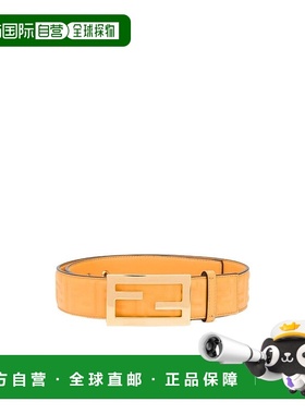 香港直邮Fendi 徽标logo腰带 8C0615AATR真皮皮带