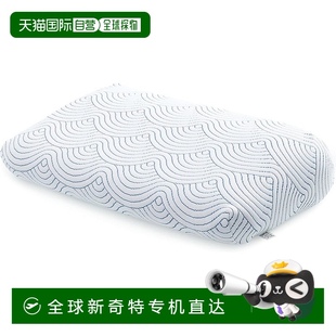 可水洗套 日本直邮 83300199睡眠枕头 TEMPUR支持型低反弹枕