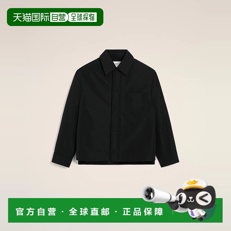 欧洲直邮AMI PARIS 25秋冬 HJK829.PL0039.001 女士 长袖衬衫