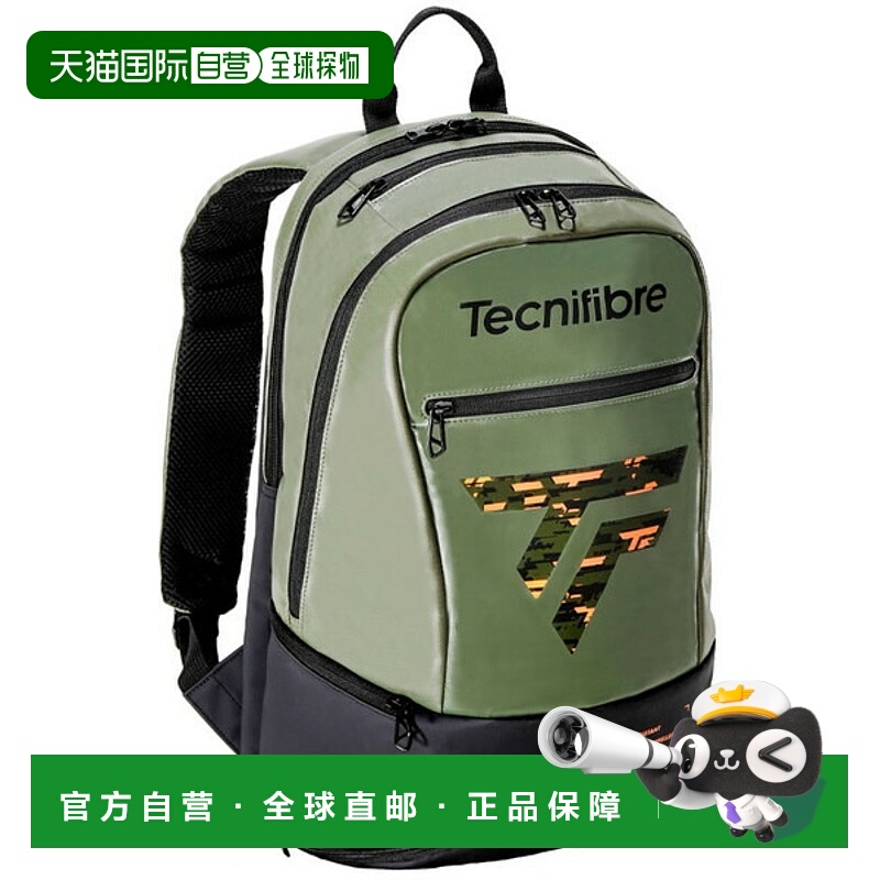 日本直邮Tecnifibre TOUR ENDU KHAKI BACK 网球包 40TOUKHABA