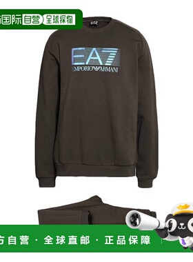 1h可退 香港直邮潮奢 Ea7 男士 Outfit 运动运动装 green绿色 舒