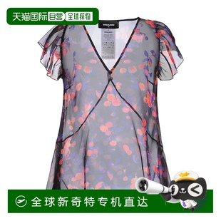 上衣 二次方 女士 舒 black黑色 香港直邮潮奢 1h可退 Dsquared2