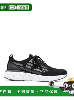 香港直邮EA7 Emporio Armani 黑色袜式运休闲动鞋 X8X048XK113