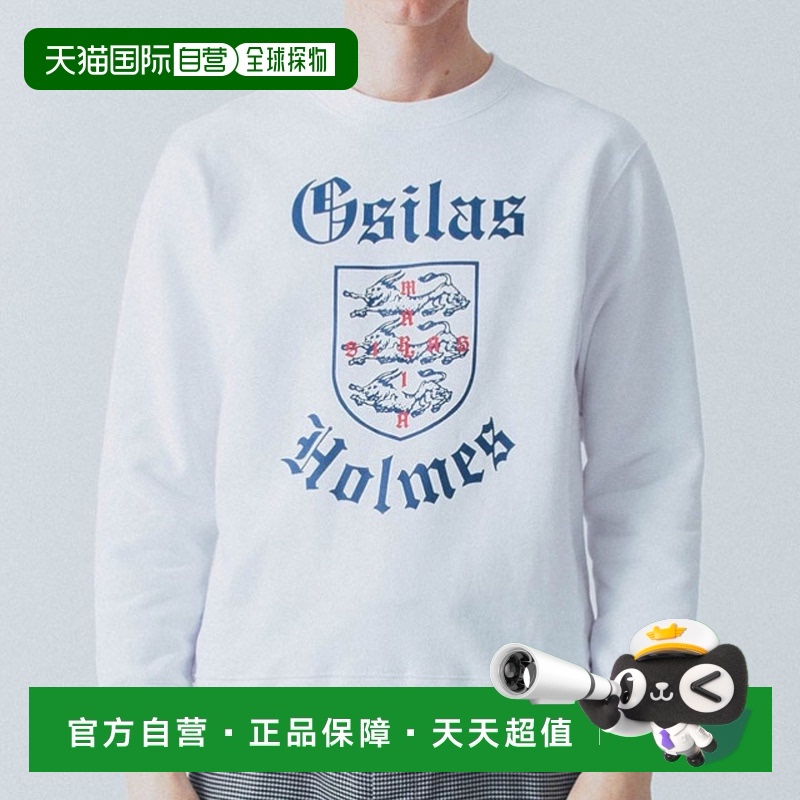 日本直邮Silas 男士运动衫 [110243012003 FW24] 3 GOATS 运动衫