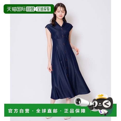 日本直邮Noela 拼接衬衫连衣裙 [N05236EW017566]