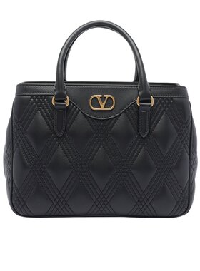 VALENTINO 女士手提包 WB0R97MIC0NO AW2025 黑色 徽标单肩包