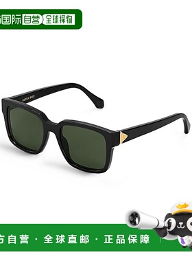 1h可退 欧洲直邮LV/路易威登24新款 男女通用黑色醋酸镜片绿色镜