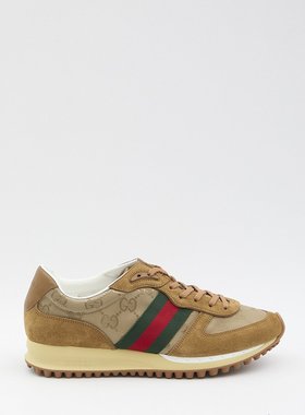 GUCCI 男士休闲鞋 832461AAEW39548 AW2025 棕色