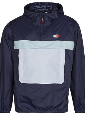 Tommy Jeans 男士 TJM CLBK PCKABLE TECH CHICAGO 冲锋衣 海蓝色