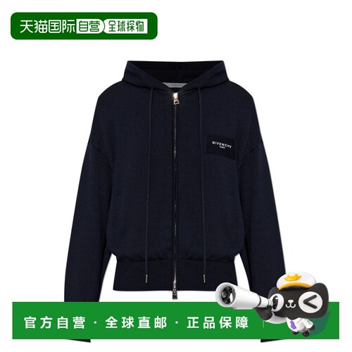 香港直邮GIVENCHY 女士针织衫 BWZ0674ZV2410 AW2026 蓝色 长袖卫