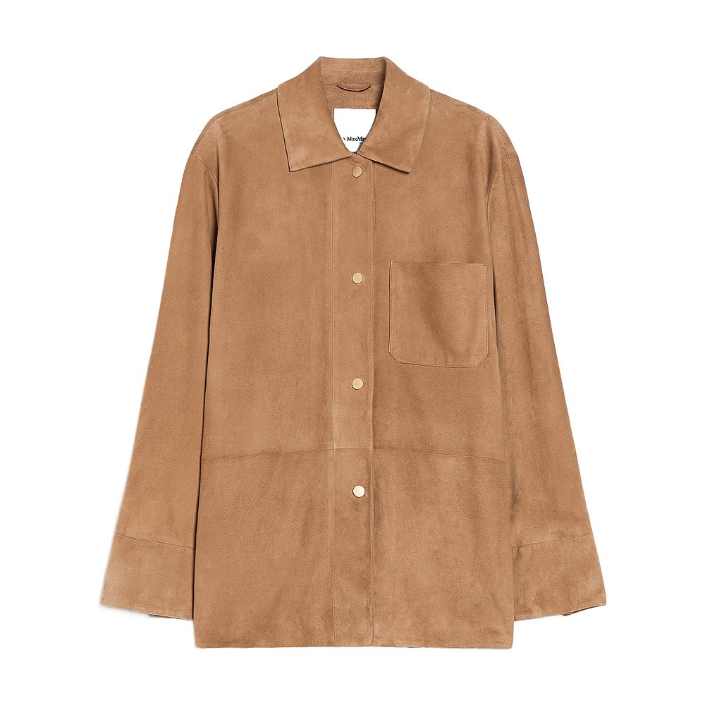 Max Mara 长袖皮夹克 9441025106图片