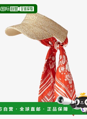 香港直邮FENDI 女士帽子 FXQ656AVB4F1TI8 SS2025 浅棕色