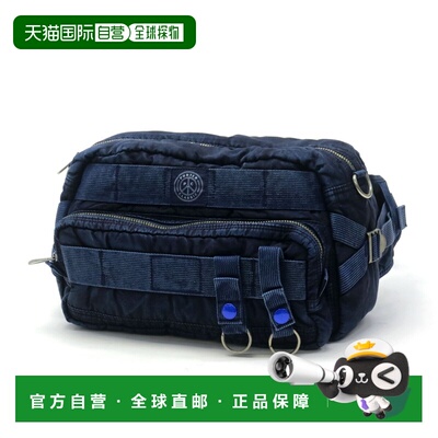 日本直邮Porter经典腰包细尼龙腰包两用单肩包A5尺寸男女通用PC-0
