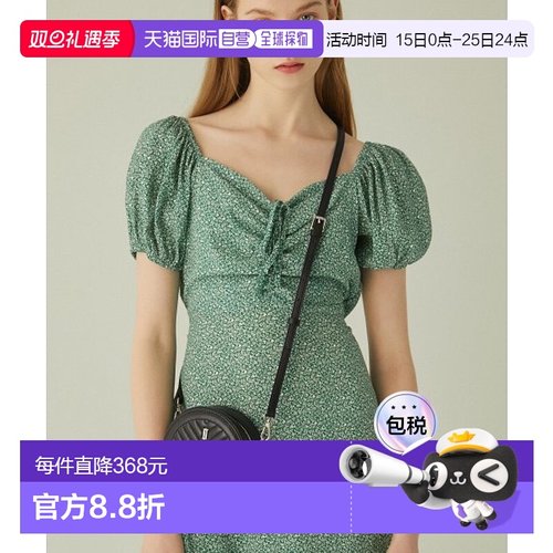 韩国直邮J.ESTINA 首饰品牌正品iu同款日常精致链条包BK单肩包