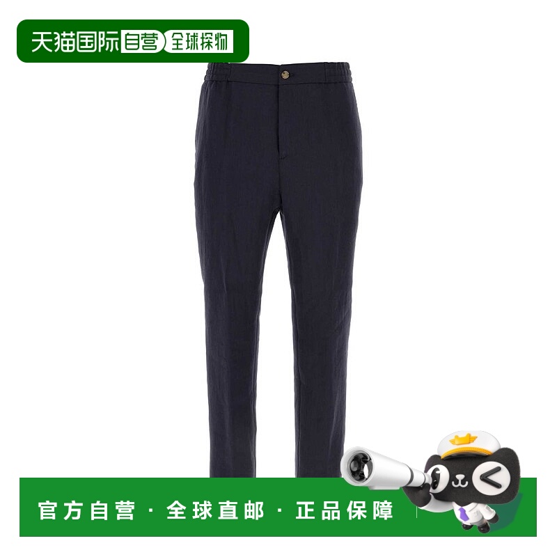 香港直邮Etro 艾特罗 男士 松紧腰休闲裤 MRED000699TU3C9亚麻