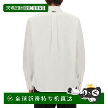 1h可退 香港直邮KENZO 男士衬衫 FF65CH4109LO01 AW2025 白色 长
