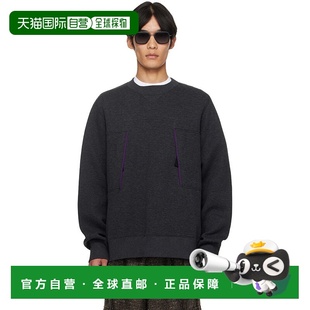灰色 男士 Sponge Sweat 2503813M 香港直邮潮奢 套头衫 Sacai