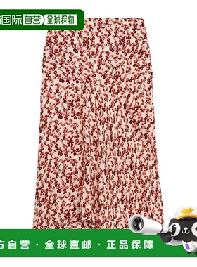 香港直邮Isabel Marant Lisanne 图案提花半身裙 JU0080FAC3J10I