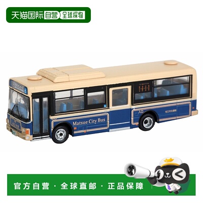 【日本直邮】TOMYTEC巴士收藏品14松江市交通局国宝松江城立体模
