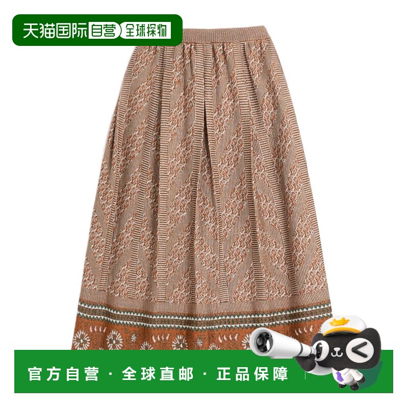 1h可退 香港直邮VALENTINO 女士半身裙 BKG05C99E9QE AW2025 花色