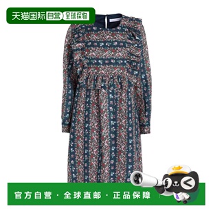 1h可退 香港直邮chloe 女士 夏装连衣裙 blue蓝色 舒适时尚